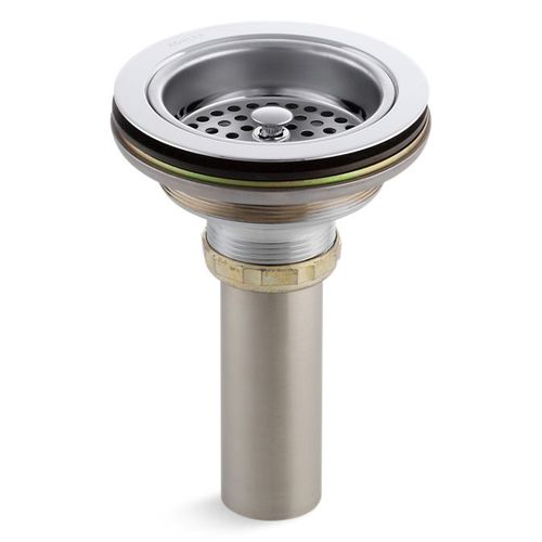 Main product image of Duostrainer Sink Drain And Strainer w/ Tailpiece (Polished Chrome), K-8801-CP