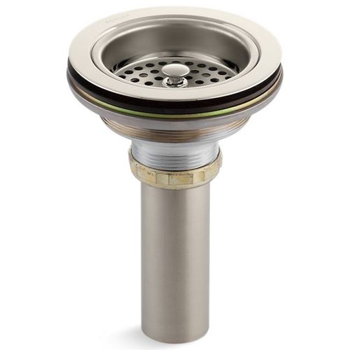 Main product image of Duostrainer Sink Drain And Strainer w/ Tailpiece (Vibrant Polished Nickel), K-8801-SN