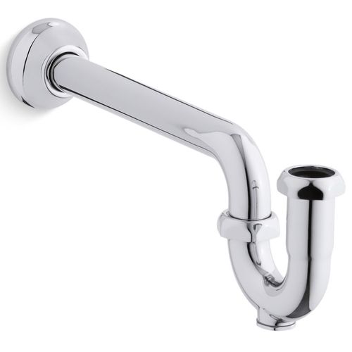 Main product image of Adjustable P-trap w/ Long Tubing Outlet, 1-1/4" X 1-1/4" (Polished Chrome)