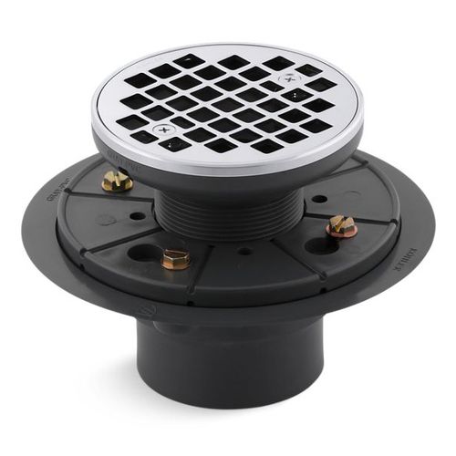 Main product image of Clearflo Round Design Tile-in Shower Drain (Polished Chrome)