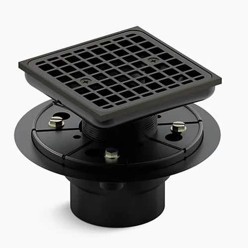 Main product image of Tile-in Square Shower Drain (Oil-rubbed Bronze), K-9136-2BZ