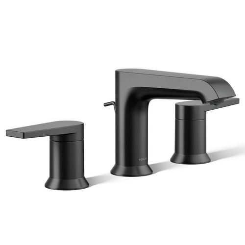 Main product image of Hint Widespread Bathroom Sink Faucet, 1.2 GPM (Matte Black), K-97093-4-BL