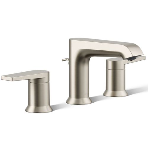 Main product image of Hint Widespread Bathroom Sink Faucet, 1.2 GPM (Vibrant Brushed Nickel), K-97093-4-BN