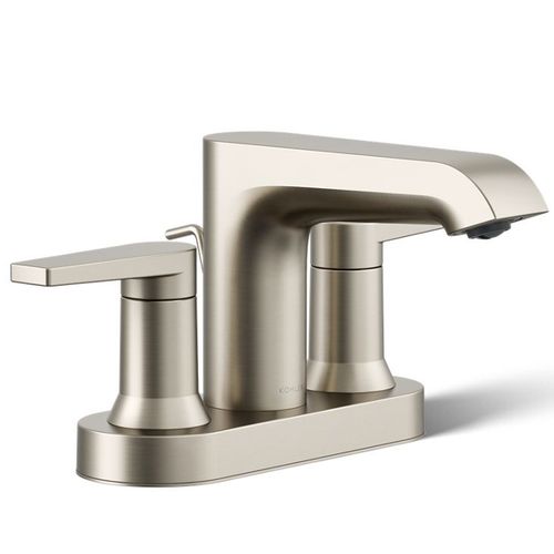 Main product image of Hint Centerset Bathroom Sink Faucet, 1.2 GPM (Vibrant Brushed Nickel), K-97094-4-BN