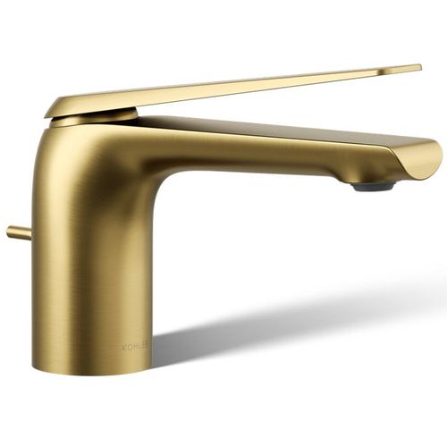 Main product image of Avid Single-handle Bathroom Sink Faucet, 1.2 GPM (Vibrant Brushed Moderne Brass), K-97345-4-2MB