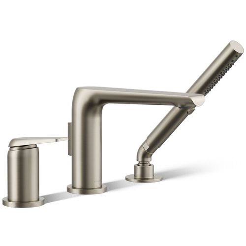 Main product image of Avid Deck Mounted Bath Faucet w/ Handshower (Vibrant Brushed Nickel)