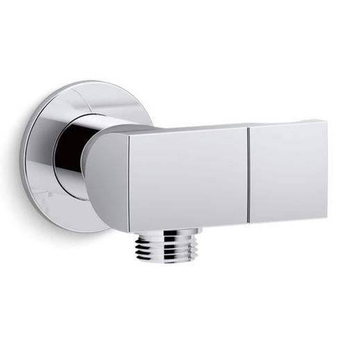 Main product image of Exhale Wall Mount Handshower Holder w/ Supply Elbow And Check Valve (Polished Chrome)