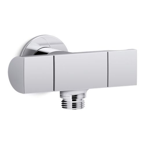 Main product image of Exhale Wall Mount Handshower Holder w/ Supply Elbow And Volume Control (Polished Chrome), K-98355-CP