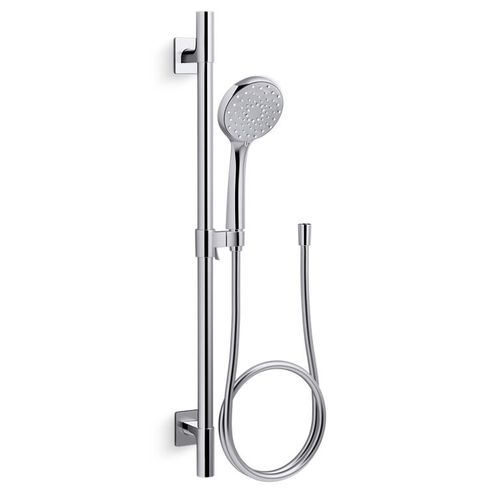 Main product image of Awaken B110 30" Deluxe 3-Function Handshower Kit, 1.75 GPM (Polished Chrome)