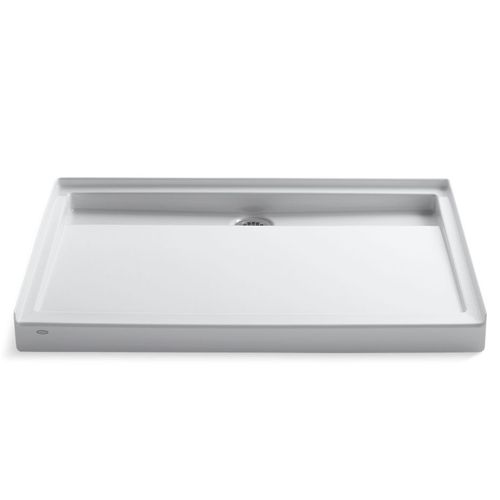 Main product image of Groove 48" X 36" Alcove Shower Base, Rear Center Drain (White), K-9925-0