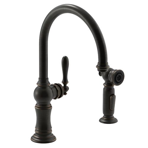 Main product image of Artifacts Primary Swing Spout W/Spray (Oil-Rubbed Bronze), K-99262-2BZ