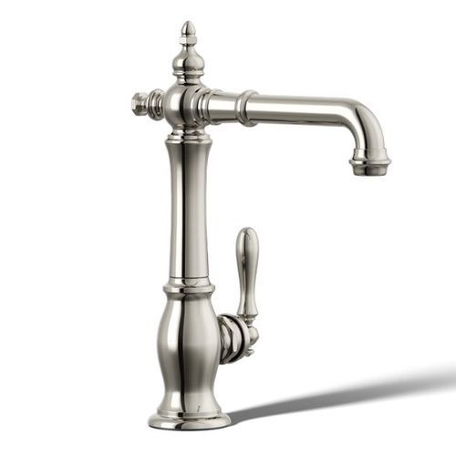 Main product image of Artifacts Single-handle Bar Sink Faucet (Vibrant Polished Nickel), K-99267-SN