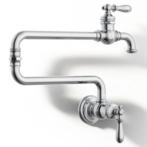 Main product image of Artifacts Wall Mount Pot Filler (Polished Chrome), K-99270-CP
