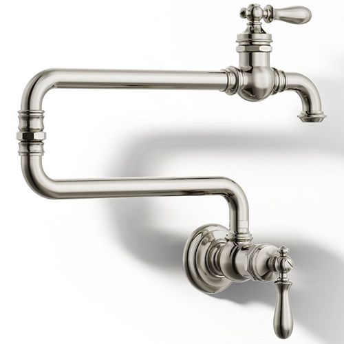 Main product image of Artifacts Wall Mount Pot Filler (Vibrant Polished Nickel), K-99270-SN