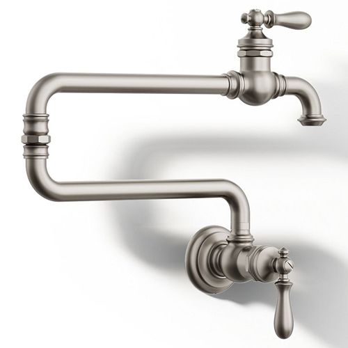 Main product image of Artifacts Wall Mount Pot Filler (Vibrant Stainless), K-99270-VS