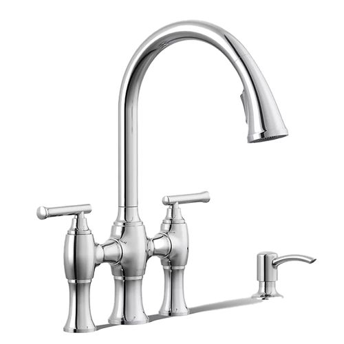 Main product image of Oresund Pulldown Bridge Kitchen Faucet (Polished Chrome), K-R28705-SD-CP