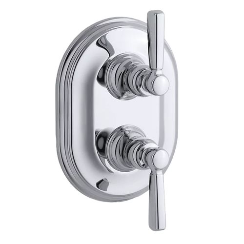Main product image of Bancroft Stacked Thermo Valve Trim (Polished Chrome), K-T10594-4-CP