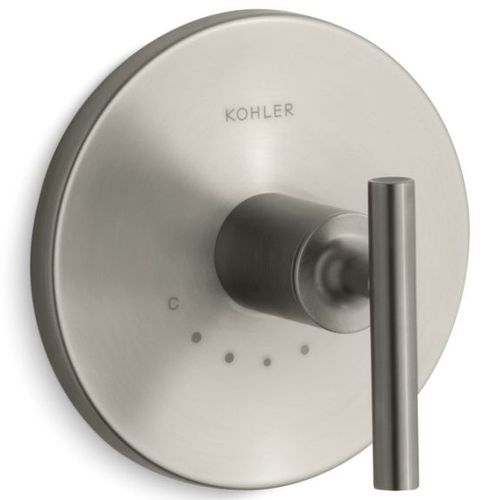 Main product image of Purist Mastershower Temperature Control Valve Trim w/ Lever Handle (Vibrant Brushed Nickel)