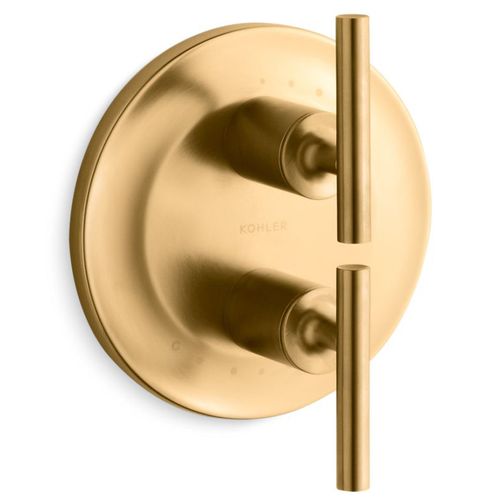 Main product image of Purist Mastershower Temperature And Volume Control Valve Trim (Vibrant Brushed Moderne Brass)
