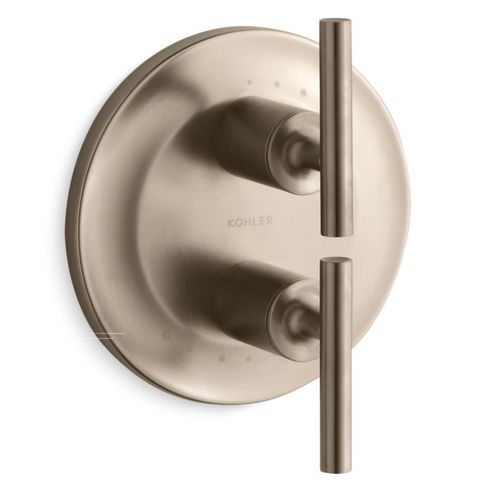 Main product image of Purist Mastershower Temperature And Volume Control Valve Trim (Vibrant Brushed Bronze)
