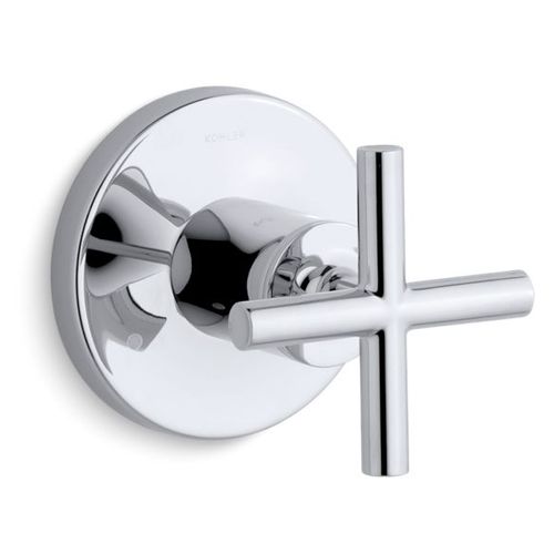 Main product image of Purist Mastershower Transfer Valve Trim w/ Cross Handle (Polished Chrome), K-T14491-3-CP