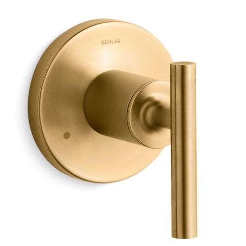 Main product image of Purist Mastershower Transfer Valve Trim w/ Lever Handle (Vibrant Brushed Moderne Brass)
