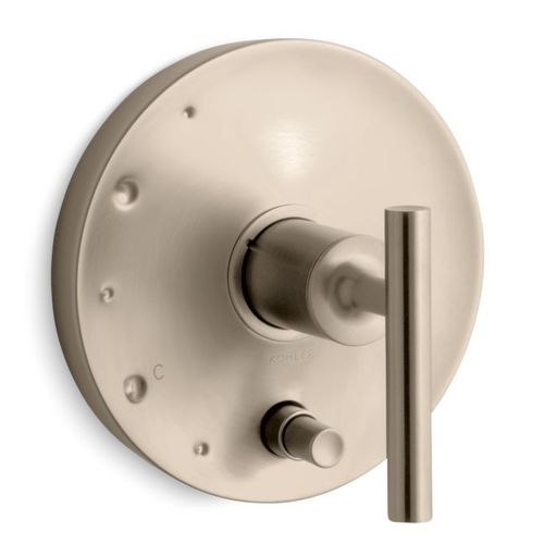 Main product image of Purist Rite-temp Valve Trim w/ Push-button Diverter And Lever Handle (Vibrant Brushed Bronze)