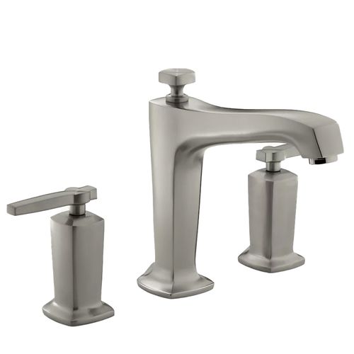 Main product image of Margaux Deck Mount Bath Faucet Trim (Vibrant Brushed Nickel), K-T16237-4-BN
