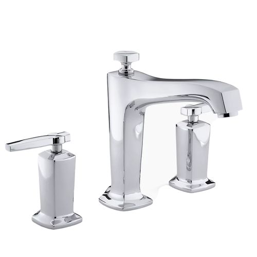 Main product image of Margaux Deck Mount Bath Faucet Trim (Polished Chrome), K-T16237-4-CP