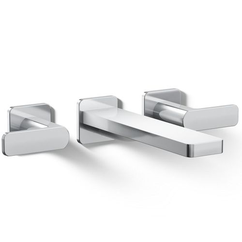 Main product image of Parallel Wall Mount Bath Faucet Trim (Polished Chrome)