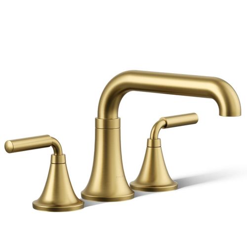 Main product image of Tone Deck Mounted Bath Faucet Trim (Vibrant Brushed Moderne Brass)