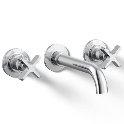 Main product image of Castia Wall Mount Bathroom Faucet, 1.2 GPM (Polished Chrome), K-T35909-3-CP