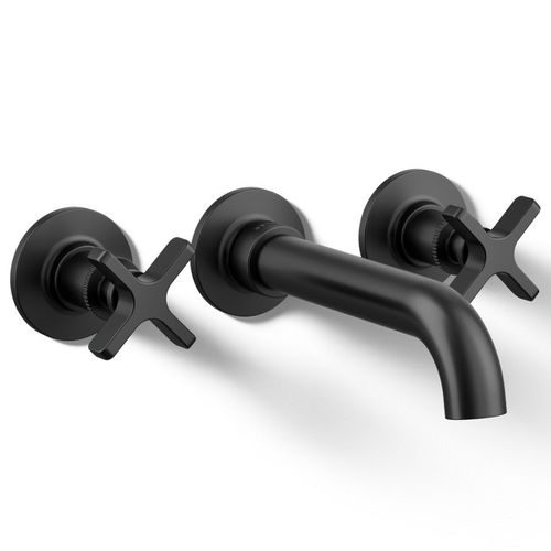 Main product image of Castia Wall Mount Bath Faucet Trim (Matte Black)