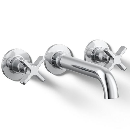 Main product image of Castia Wall Mount Bath Faucet Trim (Polished Chrome)