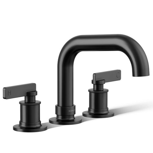 Main product image of Castia Deck Mounted Bath Faucet Trim (Matte Black)