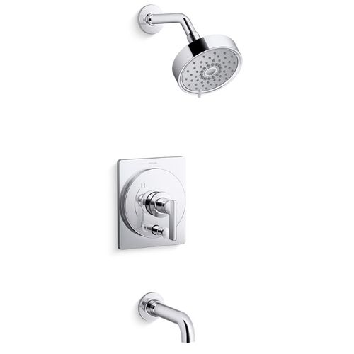 Main product image of Castia Rite-temp Bath And Shower Trim Kit, 1.75 GPM (Polished Chrome), K-T35918-4G-CP