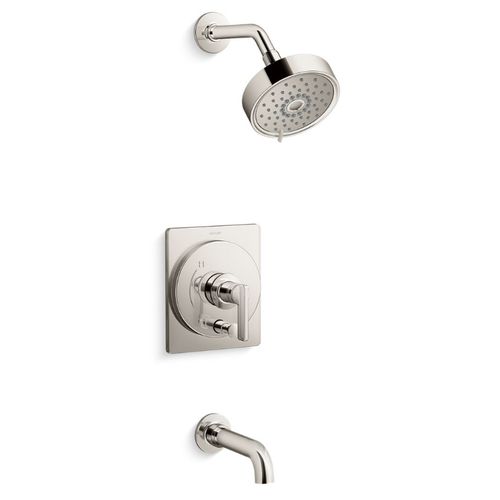 Main product image of Castia Rite-temp Bath And Shower Trim Kit, 1.75 GPM (Vibrant Polished Nickel), K-T35918-4G-SN