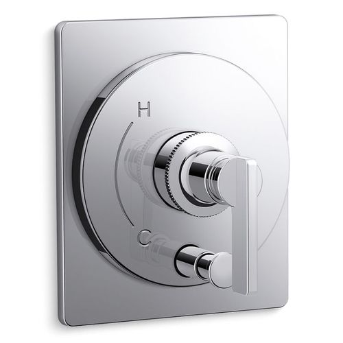 Main product image of Castia Rite-temp Valve Trim w/ Push-button Diverter (Polished Chrome)