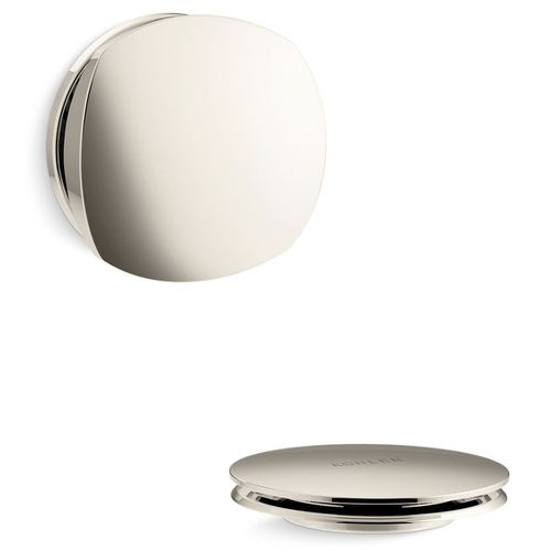 Main product image of PureFlo Rotary-turn Bath Drain Trim (Vibrant Polished Nickel), K-T37391-SN