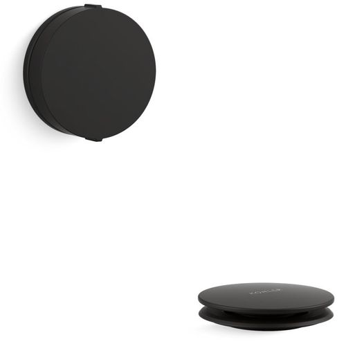 Main product image of PureFlo Rotary-turn Bath Drain Trim (Matte Black), K-T37392-BL