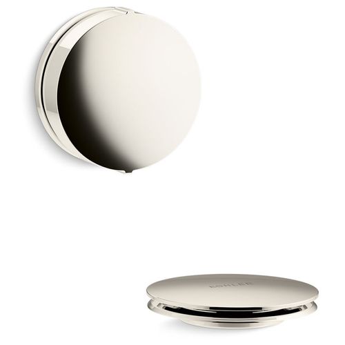 Main product image of PureFlo Rotary-turn Bath Drain Trim (Vibrant Polished Nickel), K-T37392-SN