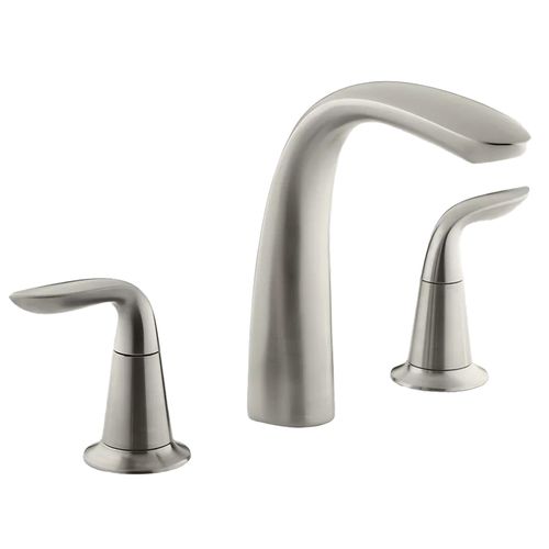 Main product image of Refinia Deck-Mount Bath Faucet Trim (Vibrant Brushed Nickel), K-T5323-4-BN