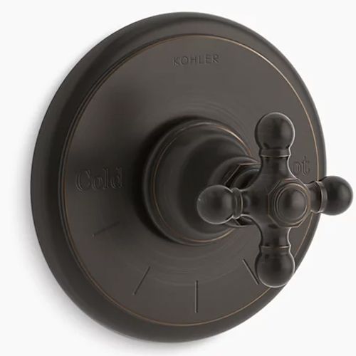 Main product image of Artifacts Thermostatic Valve Trim Cross (Oil-rubbed Bronze)