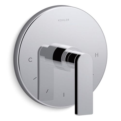 Main product image of Composed Mastershower Temperature Control Valve Trim w/ Lever Handle (Polished Chrome)