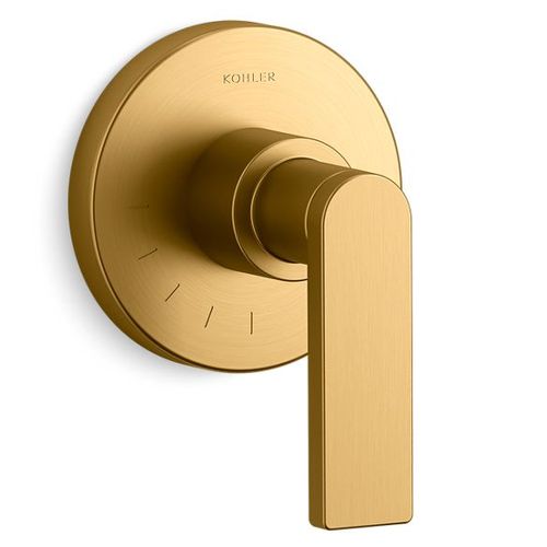 Main product image of Composed Mastershower Volume Control Valve Trim w/ Lever Handle (Vibrant Brushed Moderne Brass)