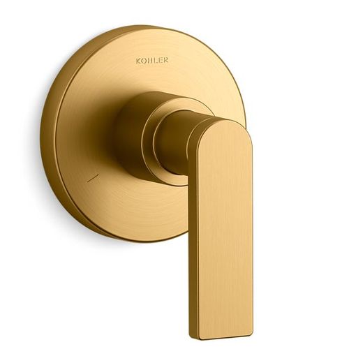 Main product image of Composed Mastershower Transfer Valve Trim w/ Lever Handle (Vibrant Brushed Moderne Brass)