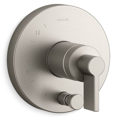 Main product image of Rite-temp Valve Trim w/ Lever Handle And Diverter (Vibrant Brushed Nickel)