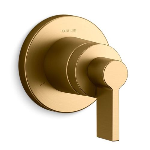 Main product image of Mastershower Transfer Valve Trim w/ Lever Handle (Vibrant Brushed Moderne Brass)