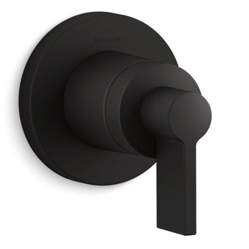 Main product image of Mastershower Transfer Valve Trim w/ Lever Handle (Matte Black)