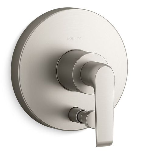 Main product image of Avid Rite-temp Valve Trim w/ Push-button Diverter (Vibrant Brushed Nickel)